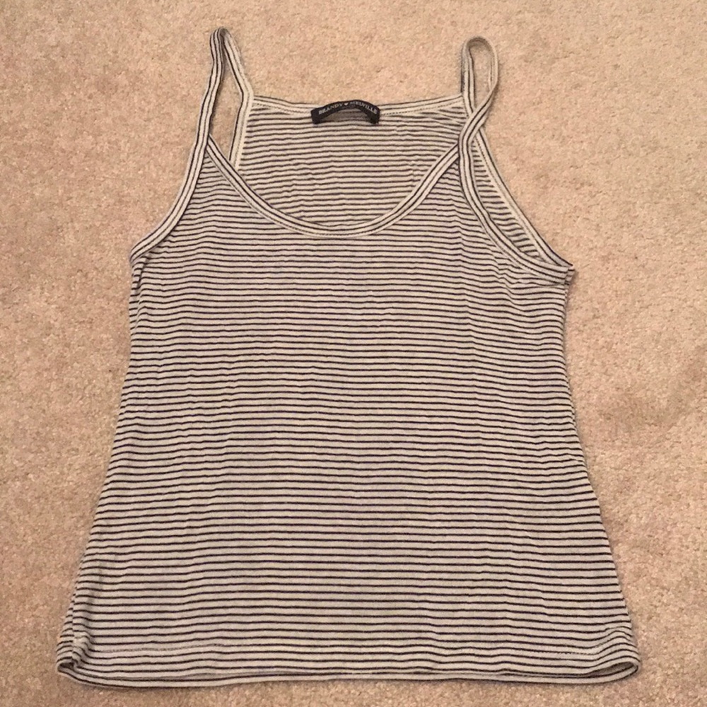 Brandy Melville. Striped tank top